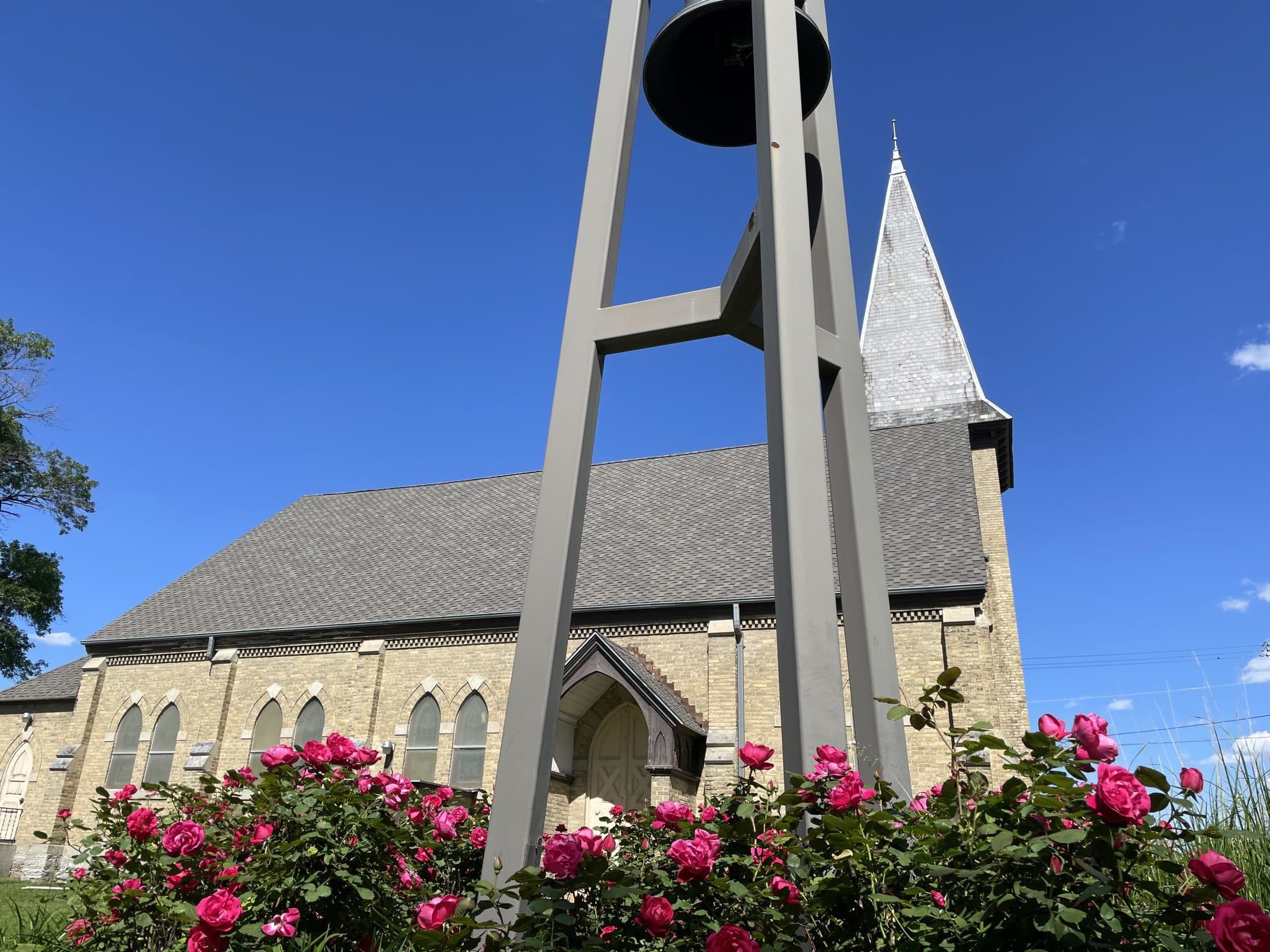 Jesus Church of Milbank building and bell tower
